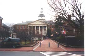 [photo, State House (from College Ave.), Annapolis, Maryland]