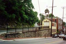 [photo, Firehouse Museum,
Church Road (at Main St.), Ellicott City, Maryland]
