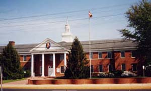 [photo, Charles County Courthouse, 200 Charles St., La Plata, Maryland]